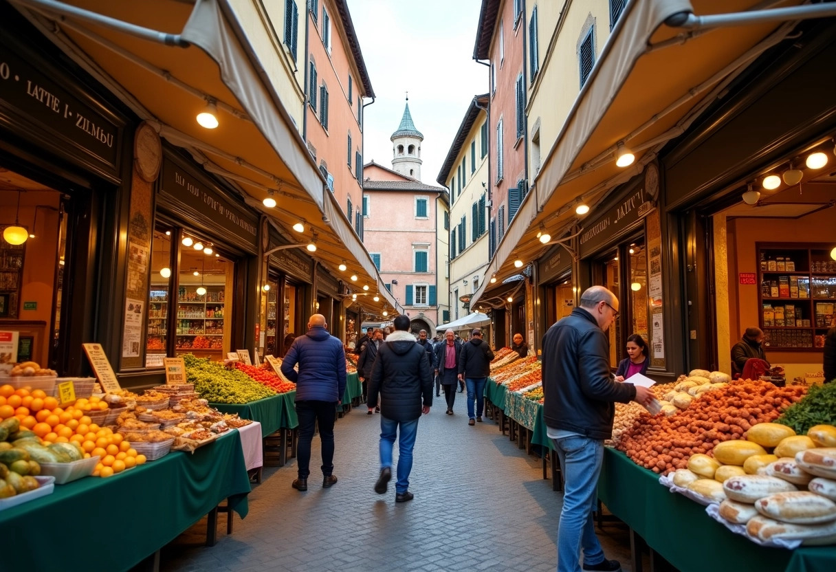 voyage épicurien italie du nord - gastronomie  paysage